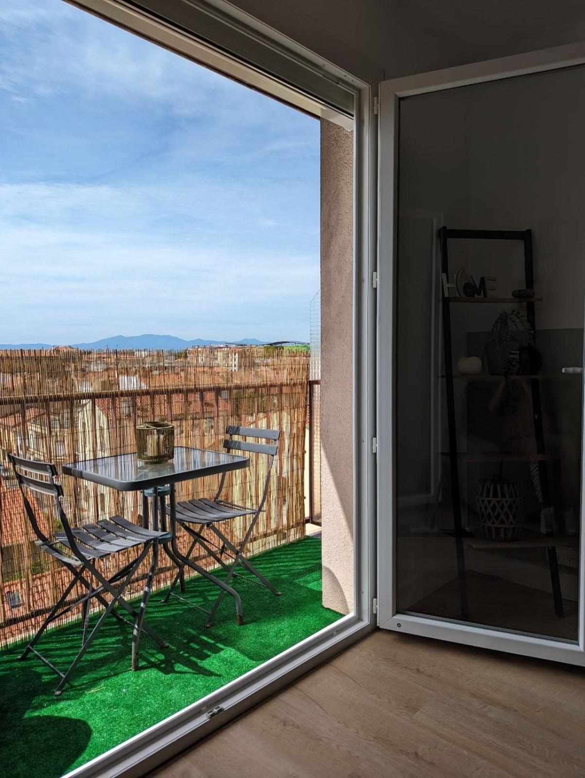 Le Panoramique - T2 46M² - Proche Centre-Ville Et Gare Perpignan Dış mekan fotoğraf